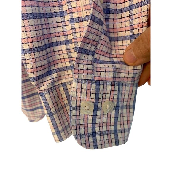 Brooks Brothers Mens Large Non-Iron Supima Cotton Button-Down Shirt RP10507 EUC - Picture 7 of 8